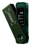 Ledger Nano S Plus USB-mluseade riistvararahakott, roheline