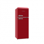 ETA Jkapp | 253490030EN Storio Retro | Energiathususe klass E | Vaba seisma | Krgus 148,2 cm | Kahe uksega | Jkapist netis mahult 170 l | Sgavklmiku netis mahult 45 l | Punane | 38 dB