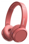 Philipsi Wiired On-Ear Headphones TAH4205RD/00 Bluetooth mikrofoniga 32mm laulajad/sulgeda taga Red