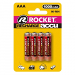 ROCKET Rocket rechargeable HR03 1000mAh Blister Pack 4pcs.