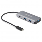 StarTech.com 4 USB-C porti hubiga 3x USB A AND 1x USB C - SuperSpeed 10Gbps USB Type-C 3.1/3.2 Gen 2 Hub - USB bussiga toetud - Kompaktne USB-C to USB adapter hub - Kepra/Laptop hub - Alumiinium