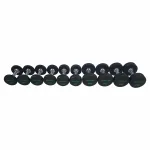 Tunturi Kangi PU Pro hantelkomplekt 212 kg (10 paari, 132 kg)