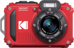 Kodak WPZ2 veealune digikaamera, punane