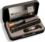 Maglite Solitaire LED-avaimenpervalaisin, must (SJ3A012L)