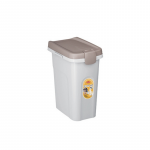 Container for pet food storage 6kg 15L 33x22x41cm white|light gray