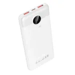 Powerbank Hoco 10000 mAh QC 22,5W+PD 20W LED J172 valge