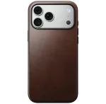NOMADi nahakinnitus IPHONE 18 Pro Max/17 Pro Max jaoks, MagSafe-iga hilduv (Modern Leather Case Horween Leather) rustikavrane pruun