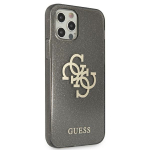 GUESS GUHCP12LPCUGL4GBK iPhone 12 Pro Max 6,7" tarna/must kva korpus Glitter 4G Big Logo