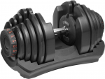 . Reguleeritav ketta hantel, automaatne, 40 kg, REBEL ACTIVE
