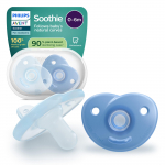 PHILIPS Avent Soothie rahustaja, 06 kk, sinine, 2 tk (SCF099/26)