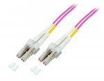 EFB Dupliks Patchkabel LC- LC 50/125 OM4 LSZH 2mm 1.5m violetse