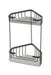 CORNER SHOWER BASKET MATT BALCK