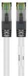 Goobay CAT 8.1 Patch Cord, S/FTP (PiMF), valge, 1m
