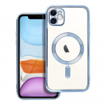 ELECTRO MAG COVER case compatible with MagSafe for IPHONE 11 blue