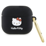 Hello Kitty HKA33DKHSK Airpods 3 kate czarny/must Silikoon 3D Kitty Head