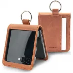 Case Mercury Basic Diary for Samsung Galaxy Z Flip8 brown