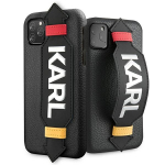 Karl Lagerfeld KLHCN58HDAWBK iPhone 11 Pro 5,8" kvakott tarna/must rihm
