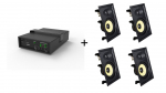 Vivolink Audiopack Subwoofer + 4 x Pro In-Wall Speakers