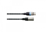 Cordial CCM 0,5 FM helikaabel 0,5 m XLR (3-pin) must