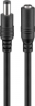 Goobay DC pikenduskaabel (5,5x2,1mm) 3 m, must