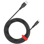 CANYON onwire 18TP USB-A kuni USB-C kaabel, 2m, 18W TPE 2m must