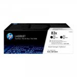 HP Kassett nr 83X 83X 83X Must Schwarz (CF283XD)