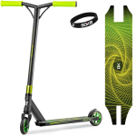 SOKE Stendi skooter PRO, must-kollane-neon