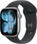 APPLE Vaata Ser.11 GPS Cell 46mm Alu gr Sport sw M/L
