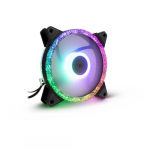 INTER-TECH Argus RS-071 RGB 120x120x25 (schwarz)