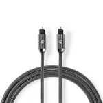 Nedis CATB25000GY10 TosLink optiline helikaabel 3m