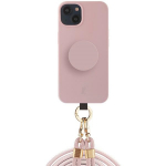 Just Elegance JE 3in1 PopGrip iPhone 15 6.1" mbris roosa/roosa 30494 ()