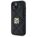 DKNY DKHCP14SPQQDSLK iPhone 14 6.1" tarny/must tikitud stkk Logo