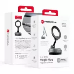 Forcell FORCELL Magic Mag Magnetic Suction Cup Phone Holder Compatible with MagSafe black