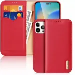 DUX DUCIS HIVO rahakapslite lemkinnitus iPhone 15 Pro jaoks, punane