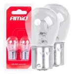 Amio Halogeenlambid P21/5W BAY15D 12V 2tk blister
