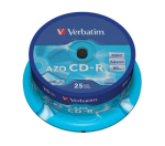 Verbatim CD-R AZO Crystal 700 MB 25 tk