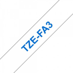 BROTHER TZE-FA3 siltide valmistamise lind Blue valgel