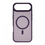 FoneKit Magneet-hhilise Soft Touch kaitsekarp, iPhone Air, violetne (6438148063375)