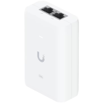Ubiquiti U-POE+ adapter 30W, toidab UniFi PoE+ seadmeid, vhendab sltuvust PoE-lliti toidetest. Sisaldab RJ45 andmesisenu, AC-juheid maandusega ja PoE+ vljundit