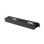 LANBERG 19" kaabelhalduse 1U, A-tpi, plastik | AK-1703-B | Must