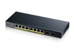 ZYXEL GS1100-10HP-EU0102F 120W PoE 8xGigabit 2xFiber Uplilk Switch