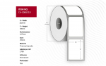Capture Label 102 x 38mm, Core 25mm, Thermal Transfer, Coated,