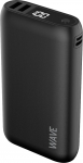 Wave Lisaju varutoiteallikas, 20 000 mAh, must (-POWER-20K-BK)