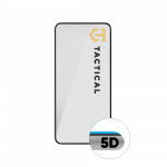 Tactical Klaasikaitse 5D Samsung Galaxy S21 FE 5G jaoks / must