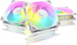 ASUS TUF Gaming TR 120 ARGB PWM ventilaator, 120 mm, valge, 3-pakk (TUF GAMING TR120 FAN ARGB WHITE 3IN1)