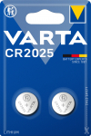 Varta CR2025 patarei, 3 V, 2 tk, liitium (6025101402)