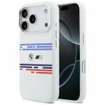 BMW Etui M Silicon Horizontal Line MagSafe do iPhone 17 Pro biay