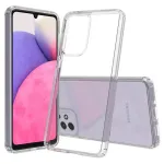 Fusion Accessories Fusion Ultra 0,3 mm silikoonist telefonikinnitus Samsung Galaxy A33 5G (A336) jaoks, lbipaistev