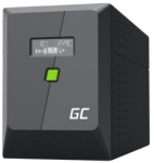 GREEN CELL Neprasega tdeldes bloks PowerProof LCD UPS 2000VA 1400W USB 2x Schuko + 3x IEC