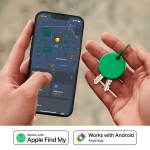 Chipolo POP Bluetooth-jlgija vahetatava patareiga iOS-ile ja Androidile, roheline